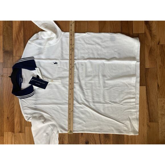 Vintage Ralph Lauren Golf St Biarritz Long Sleeve Polo Shirt Womens Medium - Picture 9 of 9